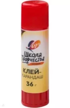 Клей-карандаш Школа творчества, 36 г