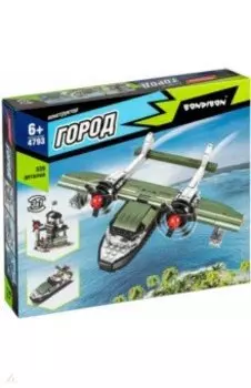 Конструктор Город, Водный дозор, 3 в 1 (ВВ4793)