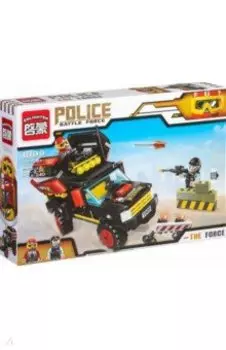 Конструктор Police, 240 деталей, 2 фигурки