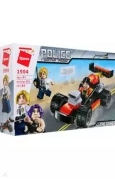 Конструктор Police, 95 деталей, 2 фигурки