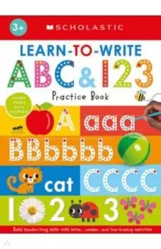 Learn to Write ABC and 123. Practice Book