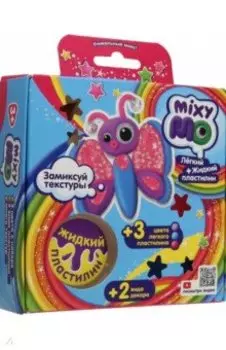 Легкий пластилин, набор MixyMo. Бабочка