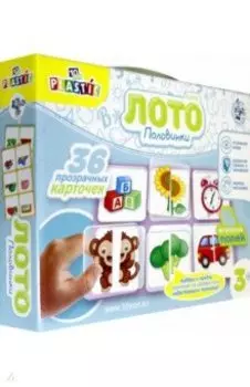 Лото пластик "Половинки" (04015)
