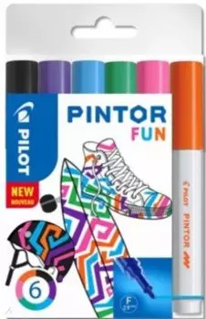 Маркеры "Pintor Fun" (6 цветов)