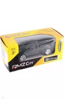 Машина металлическая Ford F150 2018, 1/64, черная