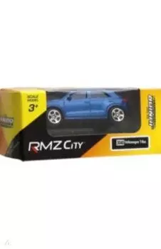 Машина металлическая Volkswagen T-Roc, 1/64, синяя