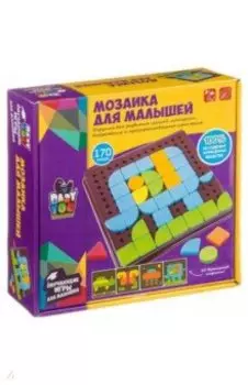 Мозаика для малышей "Геометрия" (20 картин, 170 фишек) (ВВ4121)