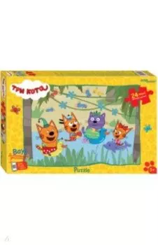 Мозаика Puzzle maxi 24 Три кота. New 2