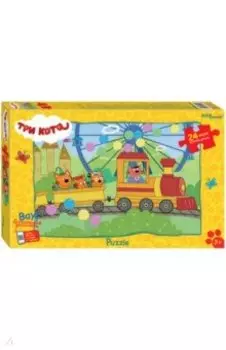 Мозаика Puzzle maxi 24 Три кота. New 3