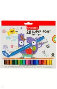 Набор фломастеров Super Point, 20 цветов