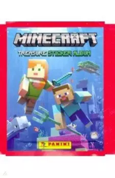 Пакетик с наклейками "MINECRAFT", 5 наклеек