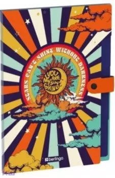 Папка на кнопке Groovy, 5 отделений
