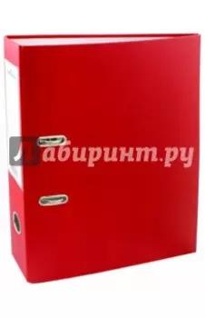 Папка-регистратор (А4, 70 мм, красная) (3210-03)