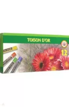 Пастель сухая Toison D'Or, 12 цветов