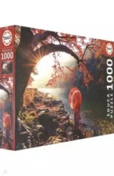 Пазл-1000 Восход солнца на реке Кацура, Япония