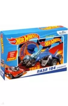 Пазл-104 Hot wheels. К победе