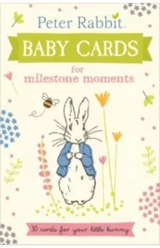 Peter Rabbit Baby Cards for Milestone Moments