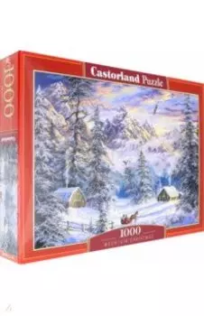 Puzzle-1000. Зимой в горах
