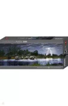 Puzzle-2000. Стадо слонов