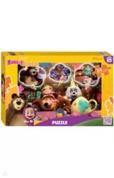 Puzzle-maxi 24 Маша и Медведь