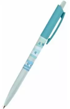 Ручка шариковая автоматическая MagicWrite. Ягодные тортики. Смородина, синяя