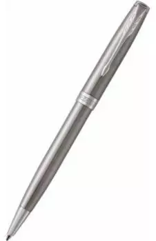 Ручка шариковая автоматическая Sonnet Stainless Steel CT, черная