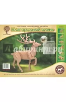 Сборная модель Благородный олень