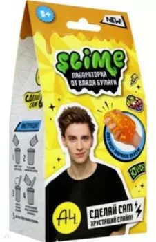 Slime лаборатория. Crunch slime, 100 г