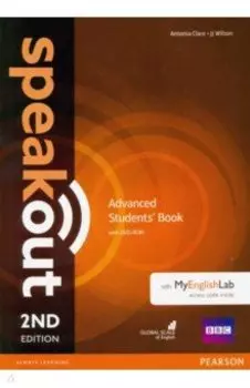 Speakout. Advanced. Students' book + MyEnglishLab access code (+DVD)