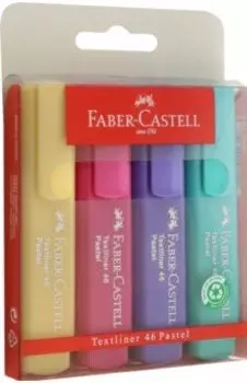 Текстовыделители Pastel, 4 цвета