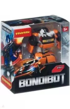 Трансформер Bondibot 2в1. Робот-минивэн, жёлтый