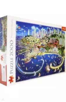 Trefl. Puzzle-2000. Залив Сан-Франциско (27107)