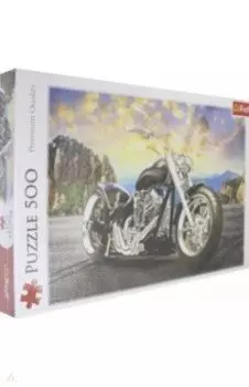 Trefl.Puzzle-500. Мотоцикл