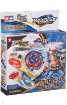 Волчок Battle blade. Glacier Sword. Asda