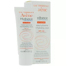 Avene (Авен) Гидранс Оптималь UV20 Риш Увлажняющий защитный крем для сухой кожи 40 мл