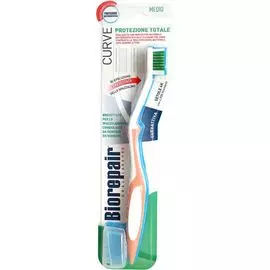 Biorepair CURVE Protezione Totale Зубная щетка изогнутая для комплексной защиты