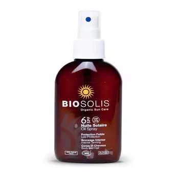 Biosolis Солнцезащитное масло для лица и тела SPF 6 125мл