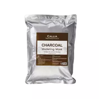 Callia Альгинатная маска для лица Charcoal Modeling Mask 1л