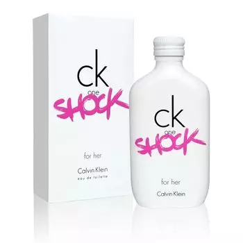 CK ONE SHOCK Туалетная вода женская 100мл