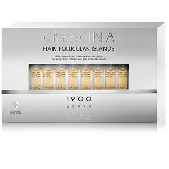 Crescina 1900 для женщин лосьон для предотвращения потери и стимуляции волос 3,5мл №40