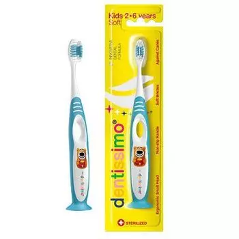 Dentissimo Зубная щетка Kids Soft для детей 2-6 лет