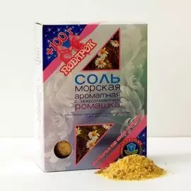 Dr.Aqua Соль Морская ароматная с микроэлементами Ромашка 500г