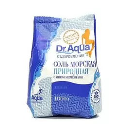 Dr.Aqua Соль Морская природная с микроэлементами 1 кг