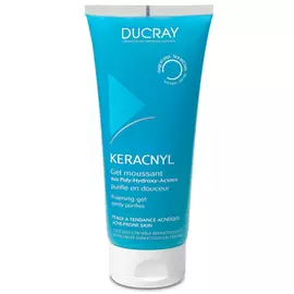 Дюкрэ (Ducray) Керакнил Очищающий пенящийся гель для кожи склонной к акне 200 мл