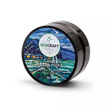 Ecocraft Маска гидрогелевая для лица Цвет ночи 60 мл