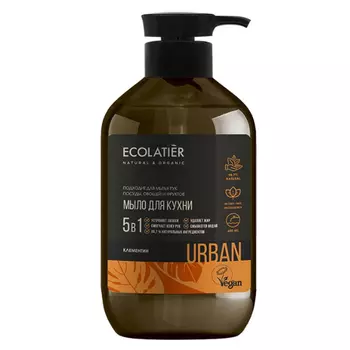 Ecolatier Urban Жидкое мыло для рук Клементин кухонное 600мл