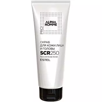 Estel Alpha Homme Pro Скраб для кожи лица и головы 250 мл