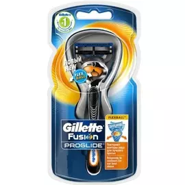 Gillette Бритвенный станок Fusion ProGlide FlexBall+2 сменные кассеты