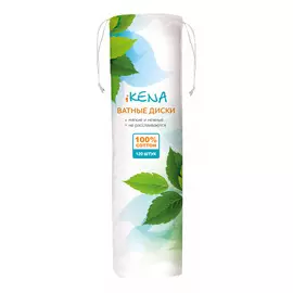 iKENA ватные диски косметические N120