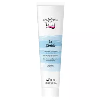 Kaaral Baco Colorefresh Оттеночный кондиционер с маслом каритэ Ice Blonde 175мл
